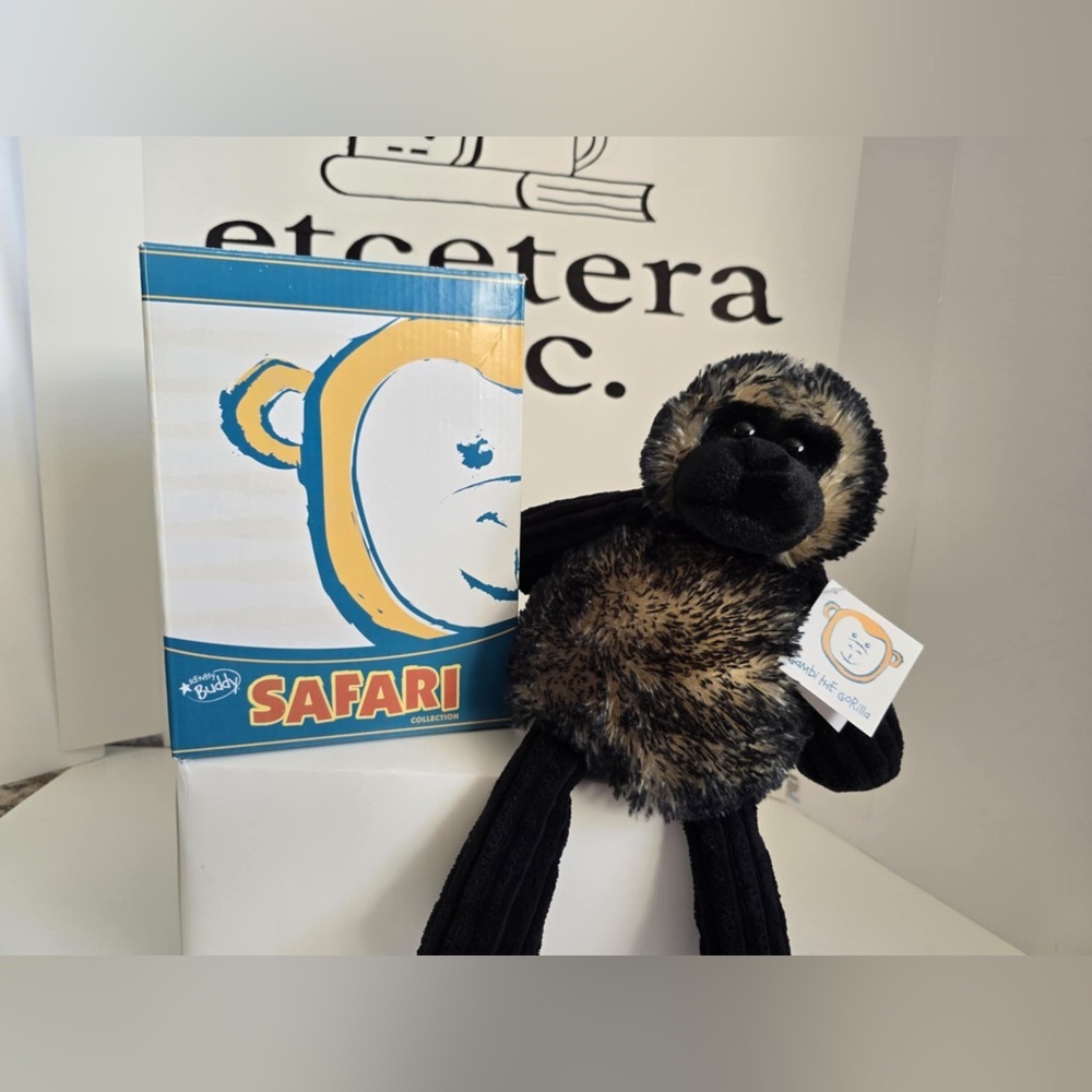 Scentsy Buddy Gambi Gorilla Plush 8" Toy Black Monkey Animal Toy